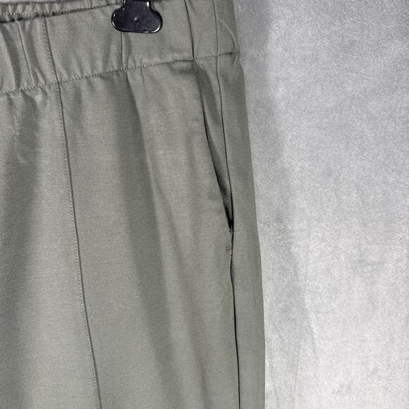 J.Jill Women's Ponte Slim Leg Pants Size XL Green Elastic Waist Stretch Pull On - Picture 5 of 6